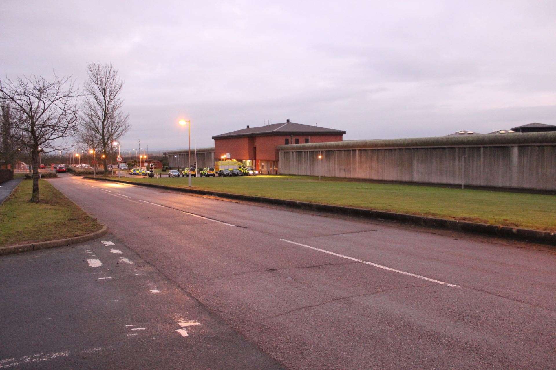 Swaleside prison on the Isle of Sheppey