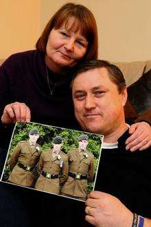 Rodney and Tracy Holkham, of St James Close, Warden, have three sons, all serving in Afghanistan