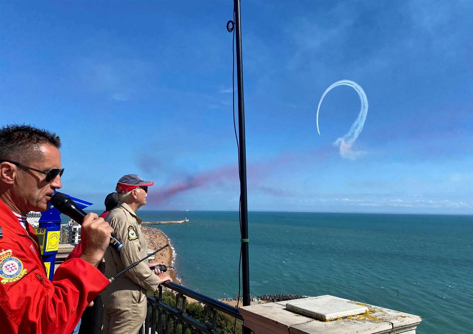 The annual air show in Folkestone was cancelled as the Red Arrows said they could not attend. Picture: FHDC