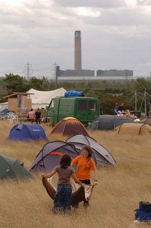 Climate campers prepare to leave after end of week long protest