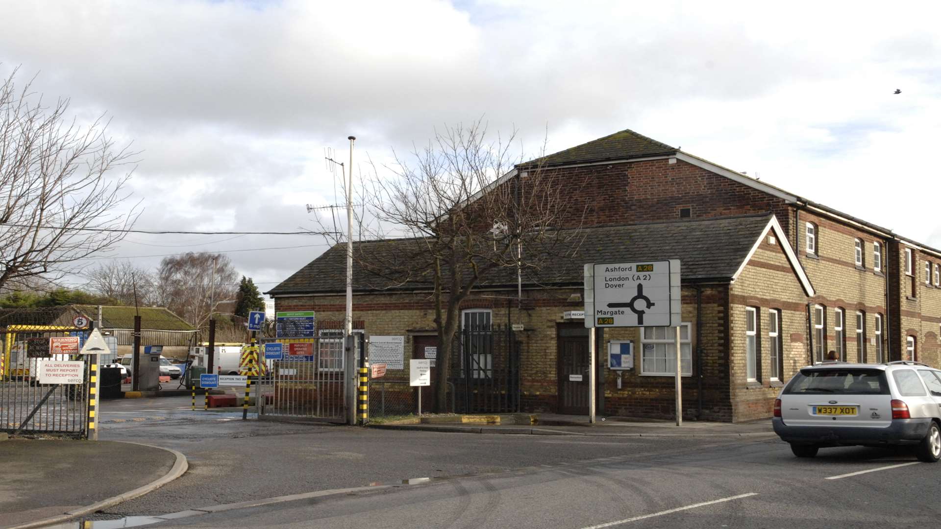 The former Serco depot is among the areas of Kingsmead which will be redeveloped.