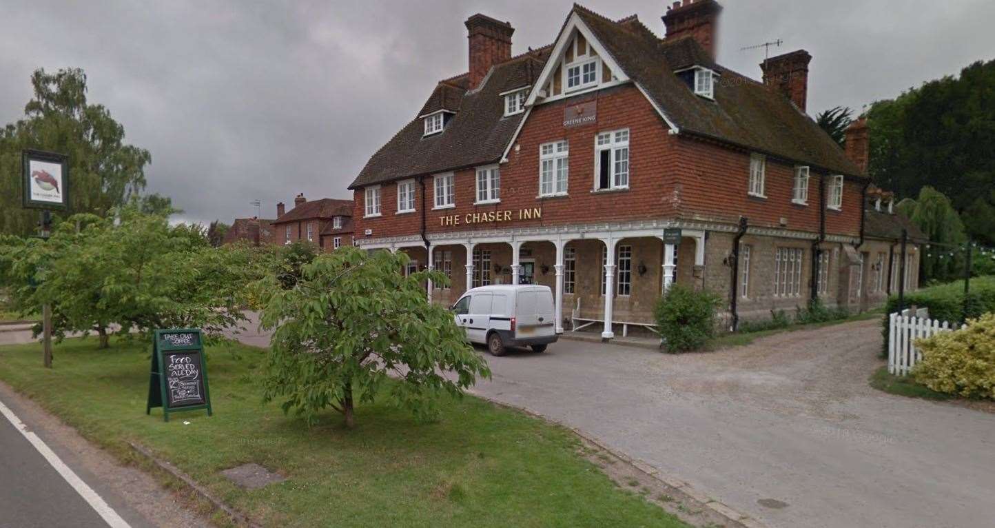 Mr Whiting also runs The Chaser Inn in Shipbourne. Pic: Google Street View