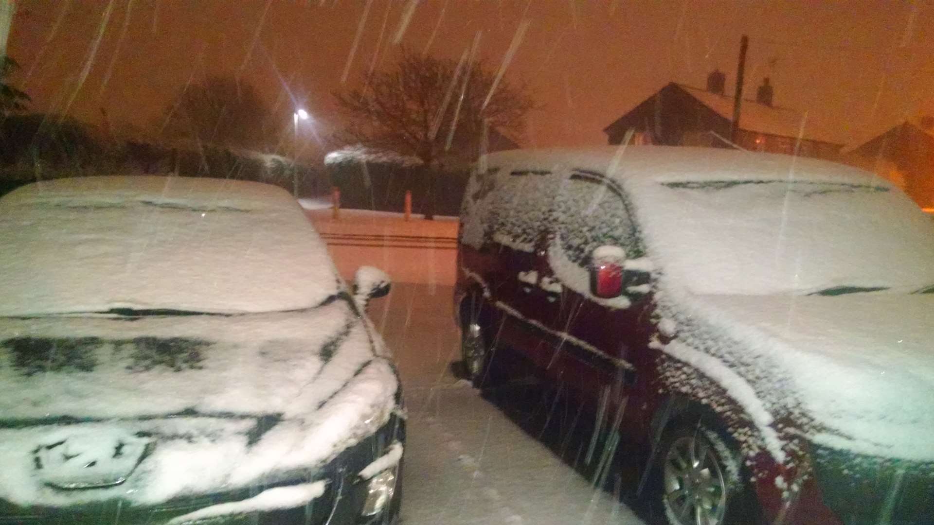Snow in Gillingham. Picture: Alan Spoore