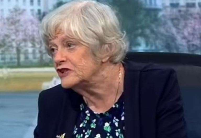 Former Maidstone MP Ann Widdecombe tells poorer families they ‘shouldn’t have a cheese sandwich’ if they can’t afford it