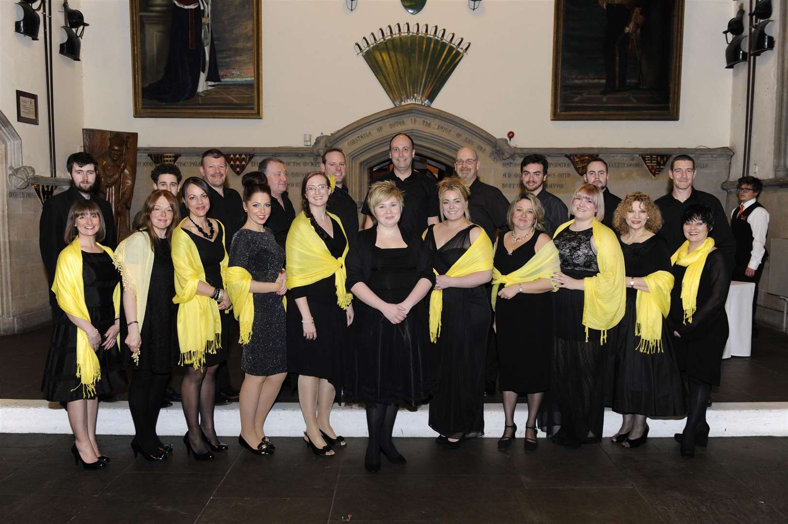 The P&O Ferries Choir at Dover Town Hall in 2014. Picture: Tony Flashman
