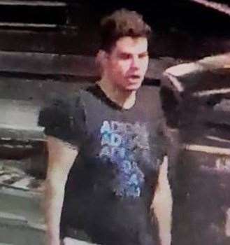 A CCTV image has been released of a man following an assault in Ramsgate. Picture: Kent Police
