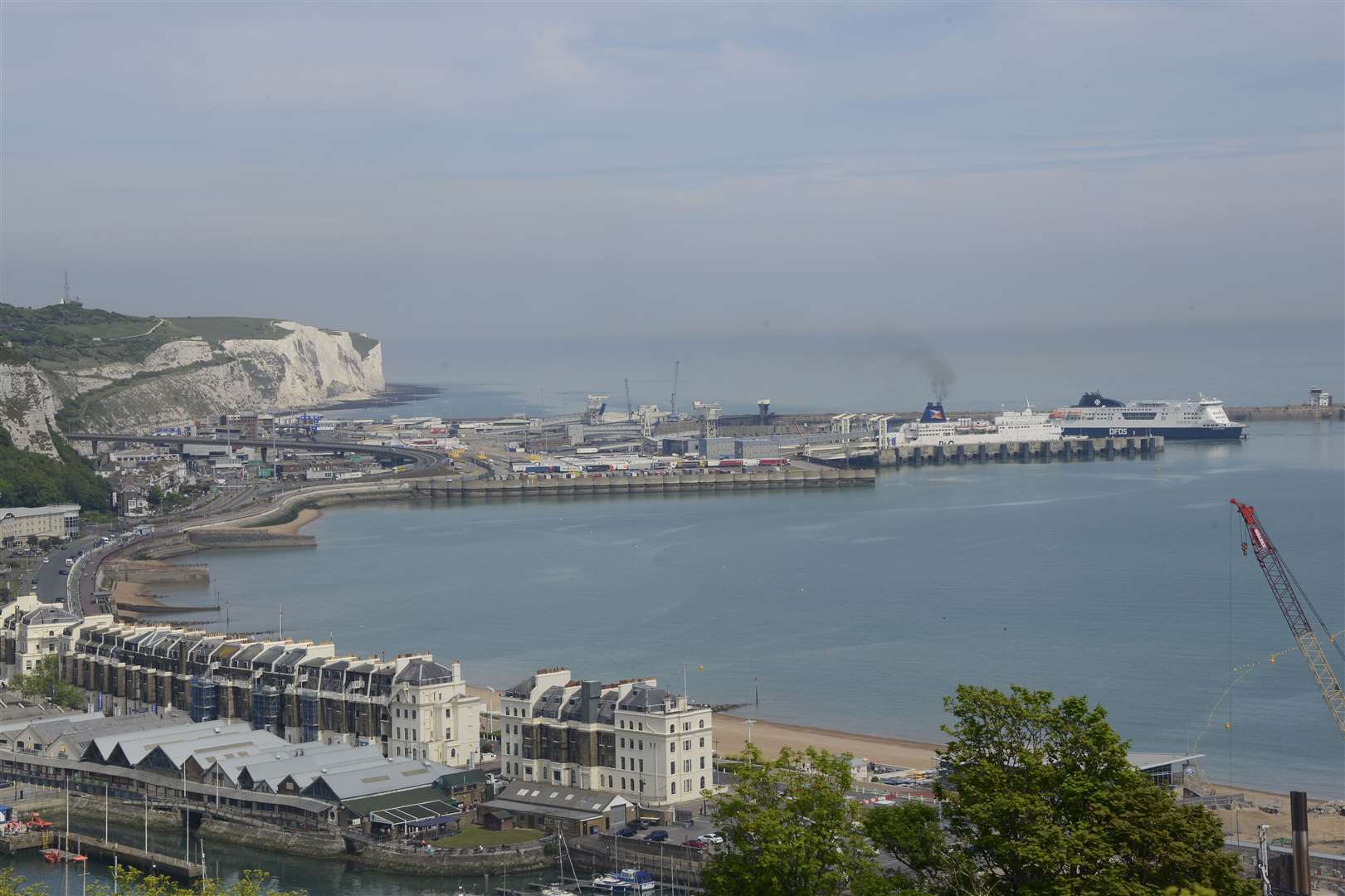 They convoys start from Dover. Picture: Paul Amos