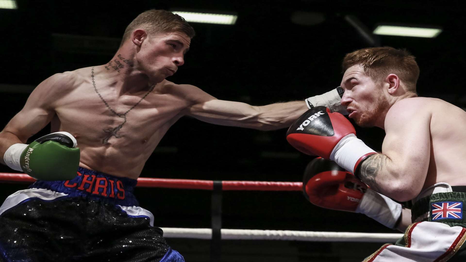 Maidstone boxer Chris Matthews Picture: Countrywide Photographic