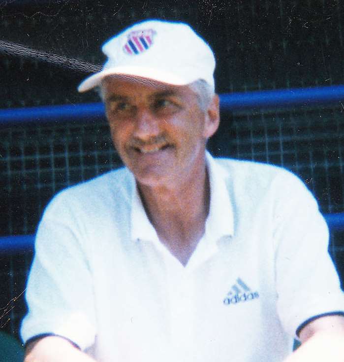 Former coach and longstanding member of Margate Tennis Club Mike Mayer