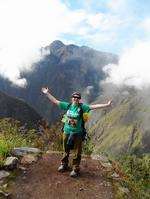 Maria Langworthy on the Inca Trail in Peru