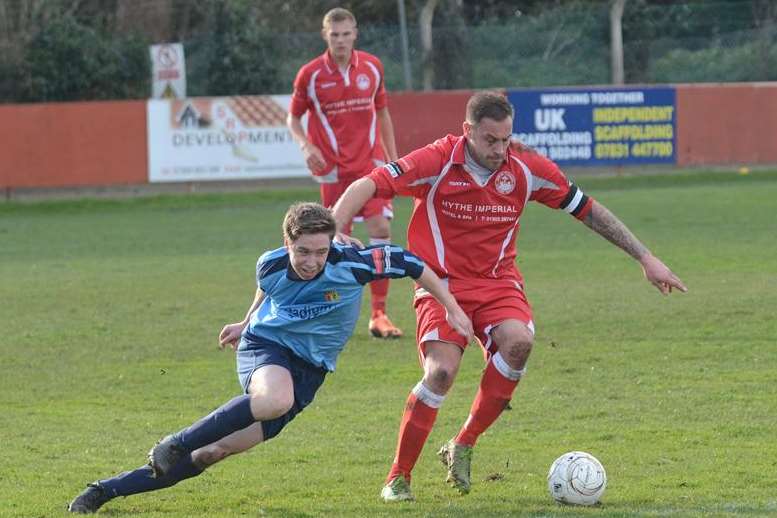 Hythe are playing four games in eight days this week Picture: Gary Browne