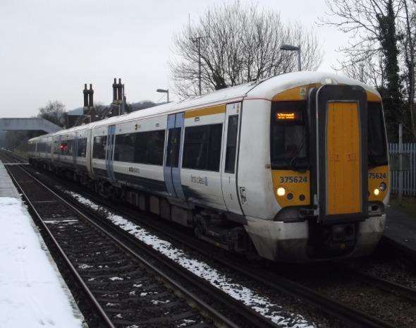 Commuters faced chaos on the rails when the snow fell earlier this year