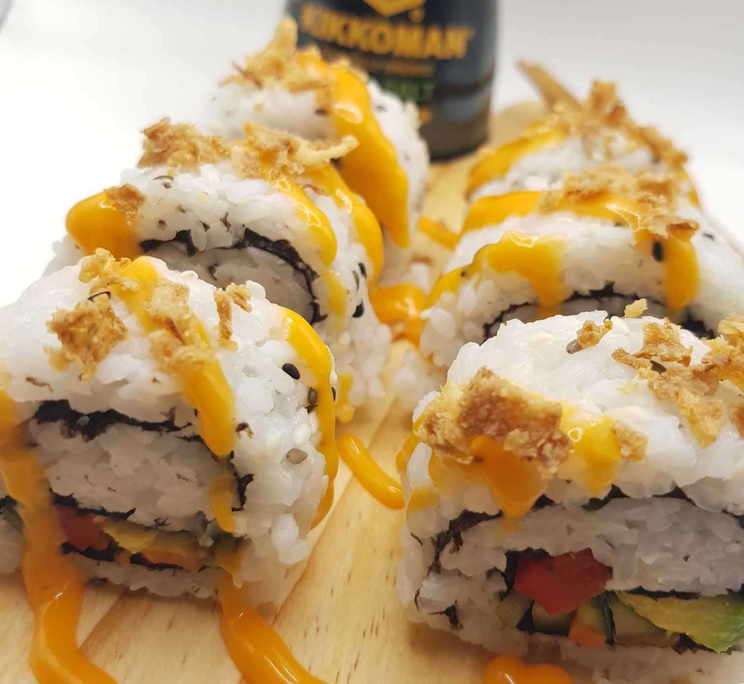 Veganly Convenient's sushi dishes which were once popular with customers. Picture: Marina Vannithone