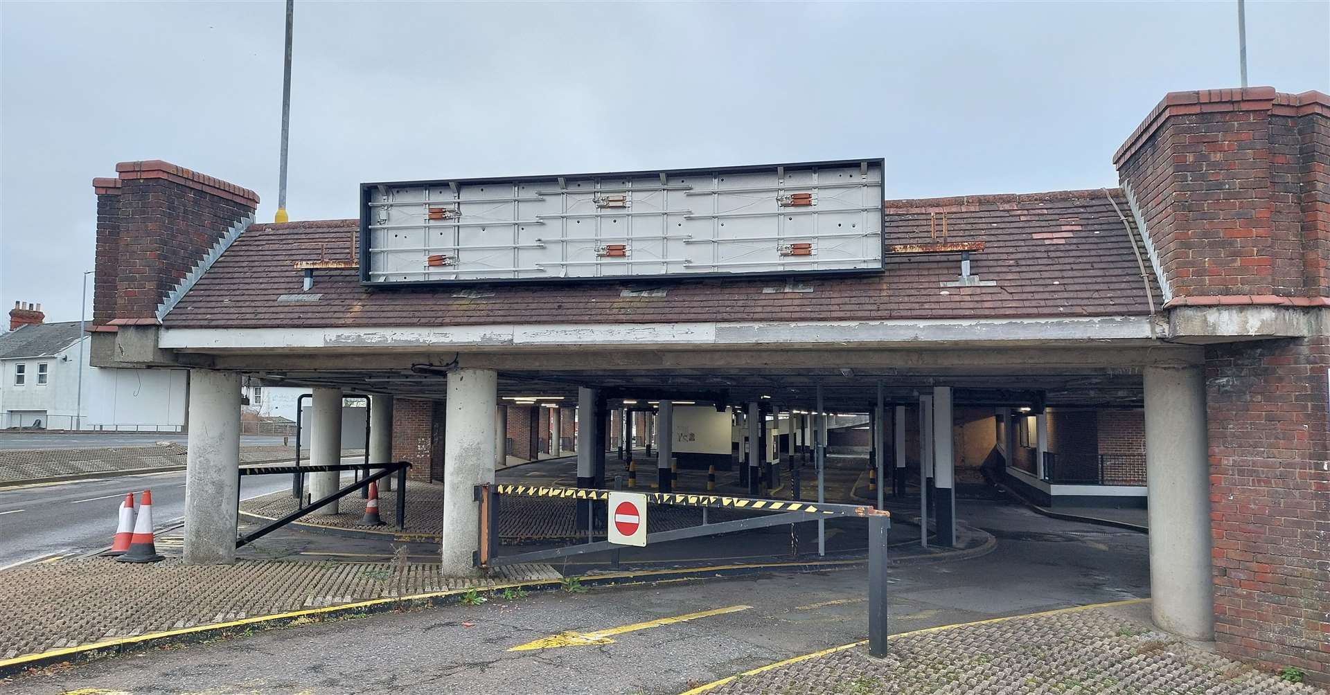 The first storey is set to be knocked down by Ashford Borough Council
