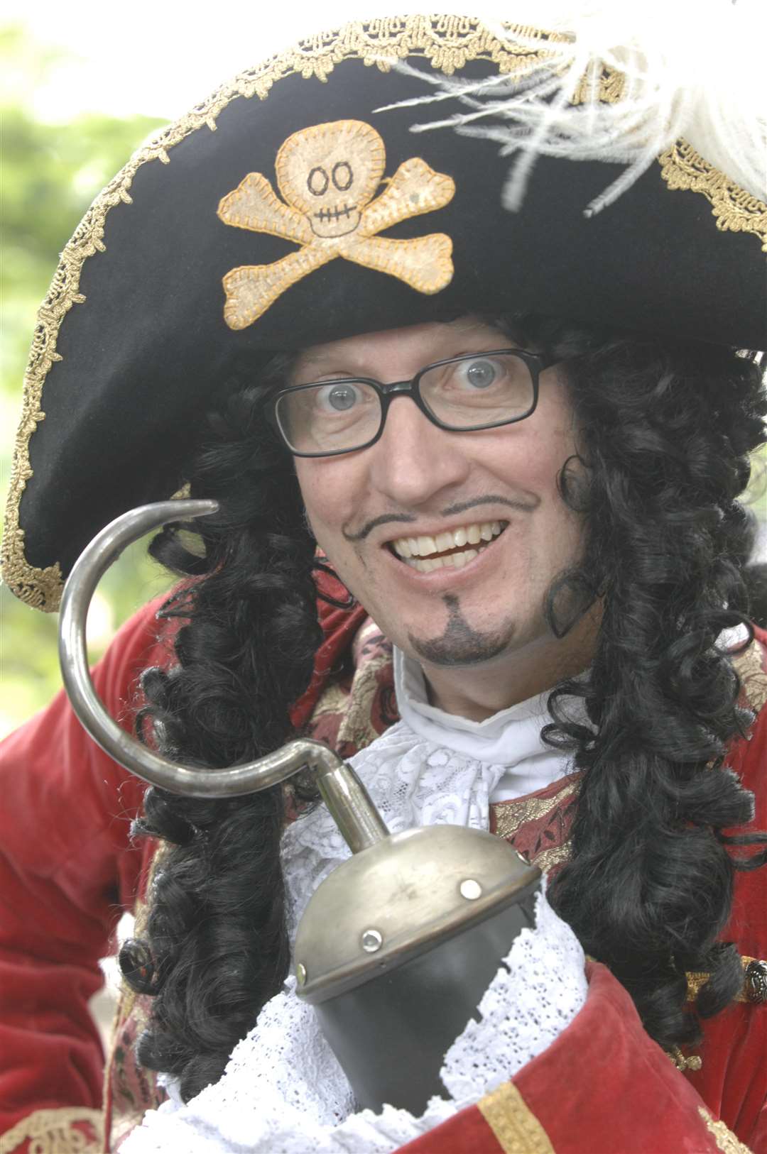 Ade Edmondson made a rare panto appearance as Captain Hook in Peter Pan. Last Christmas he had a role in the latest Star Wars movie