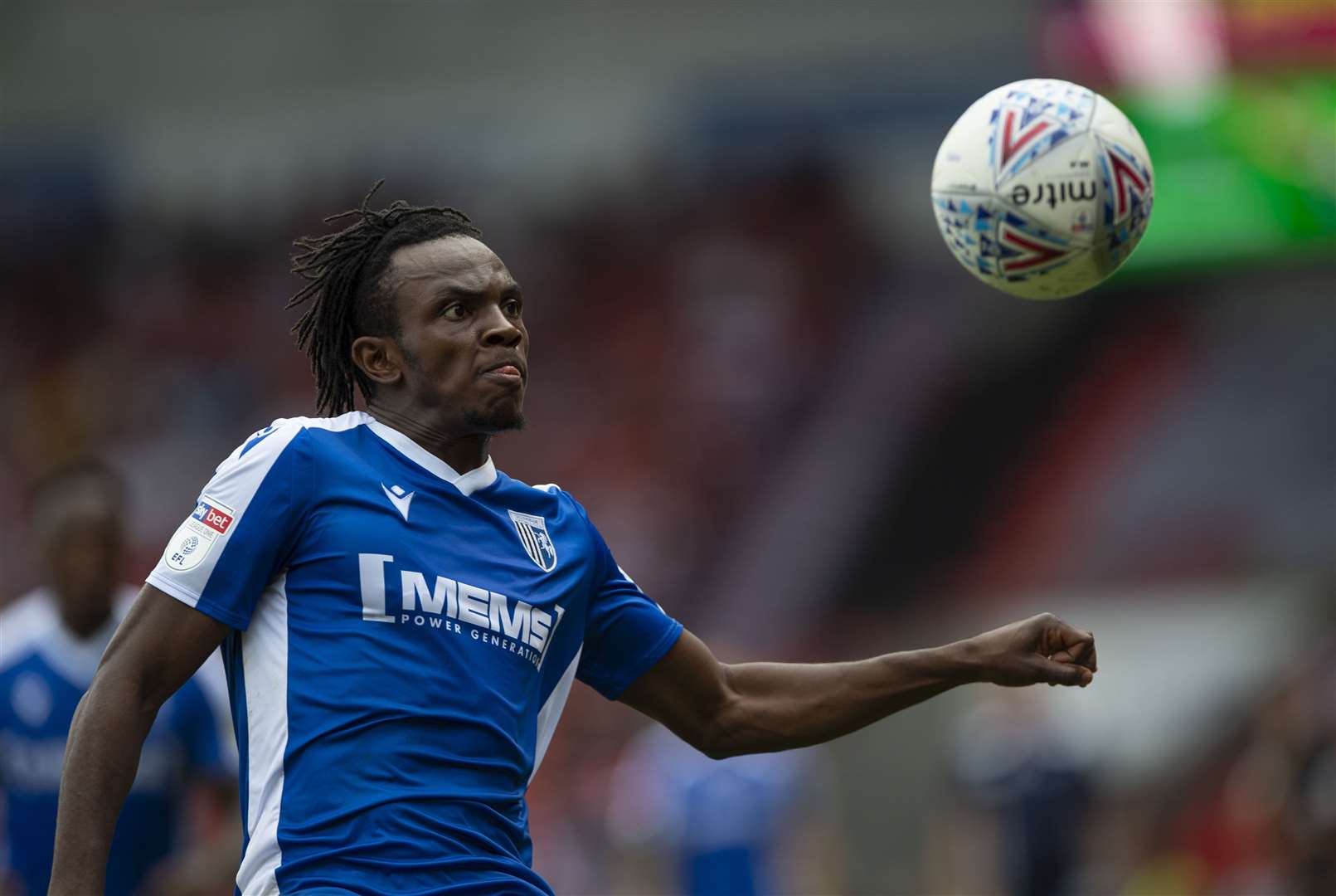 Regan Charles-Cook in action for Gillingham at Doncaster Picture: Ady Kerry