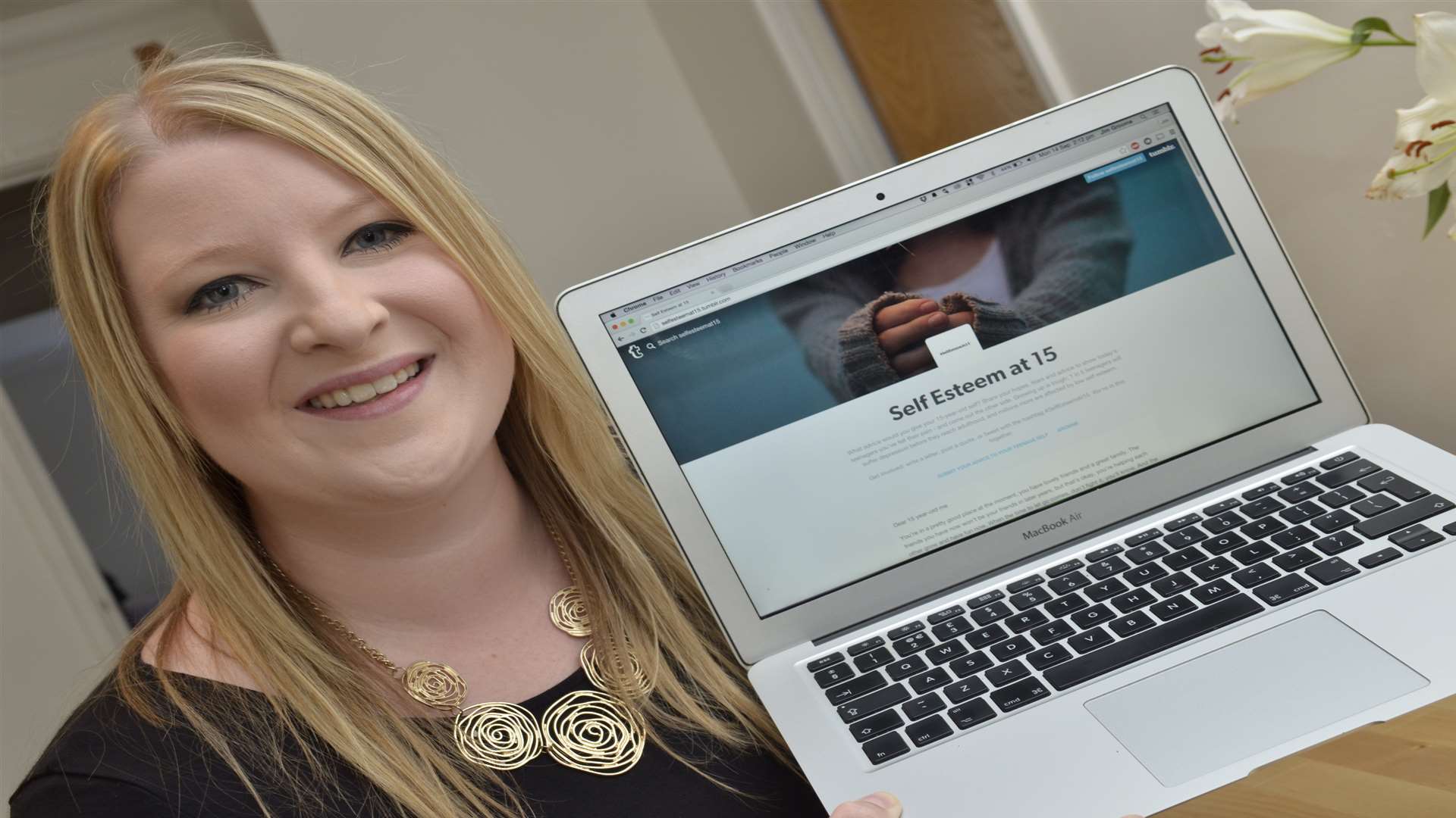 Chelsea Reay set up the project to try and help boost self-esteem in teenagers