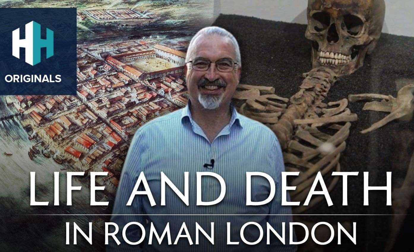 Life and Death in Roman London is available on HistoryHit TV