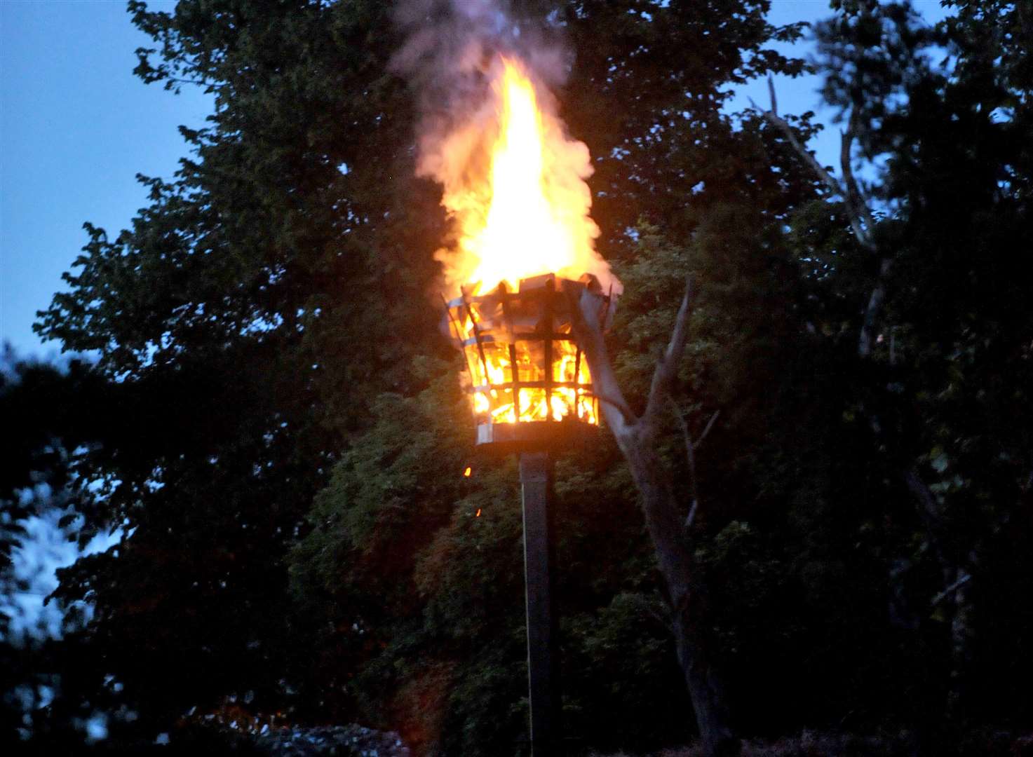 Jubilee beacons are being lit on Thursday night, all at the same time