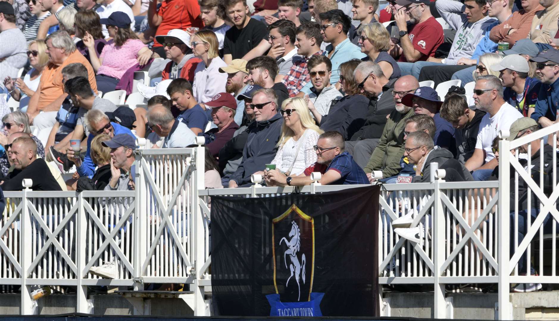 Kent fans will be able to enter day two of their County Championship opener against Northamptonshire from as little as £1. Picture: Barry Goodwin