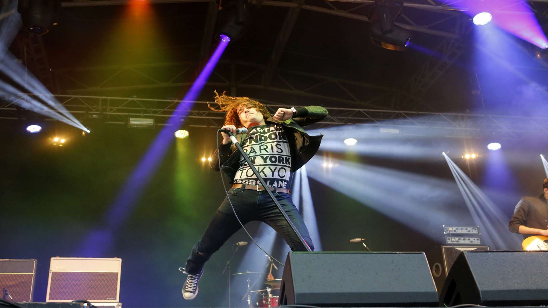 The Pigeon Detectives perform at last year's Big Day Out Picture: Andy Jones