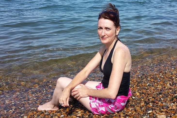 Sam Holness went into the sea at Herne Bay unaware of the warning signs