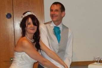 Samantha and Dennis Kerr got married last Saturday at Ashford Road's Great Danes