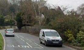 Alkham Valley Road is the main road through the village. Picture: Google