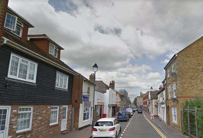 Some of the 15-year-old's underwear was found in his room in East Street, Sittingbourne. Picture: Google Street View