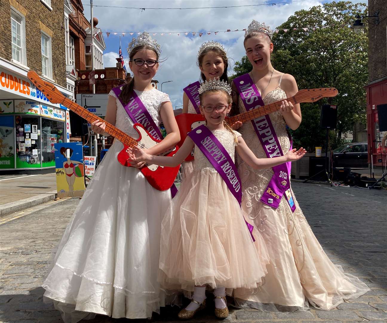 Sheppey Carnival Court was ready to rock. Picture: John Nurden