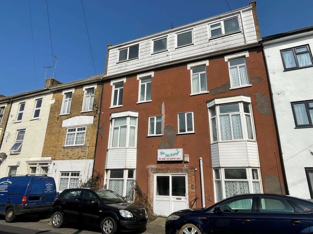 The former Mount care home in Delamark Road, Sheerness, was auctioned by Clive Emson