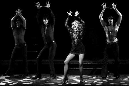 Ali Bastian stars as Roxy Hart in Chicago the Musical. Picture: Paul Coltas
