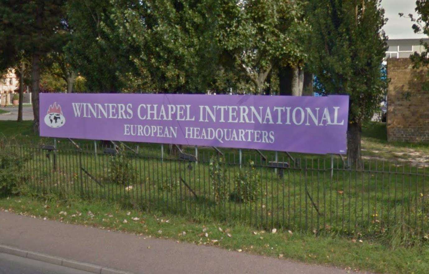 Winners' Chapel, Dartford. Google Maps.