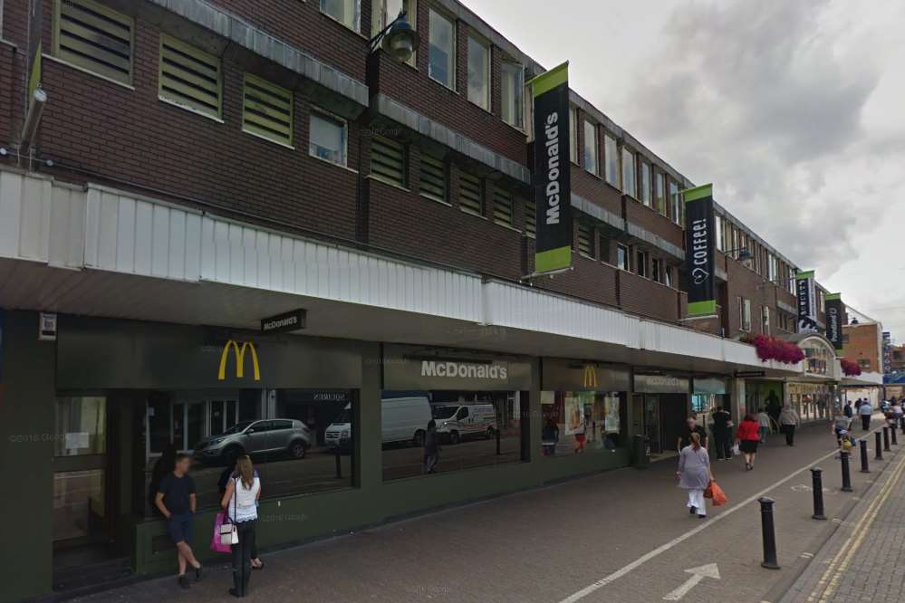 A boy was allegedly assaulted at McDonald's in Spital Street, Dartford