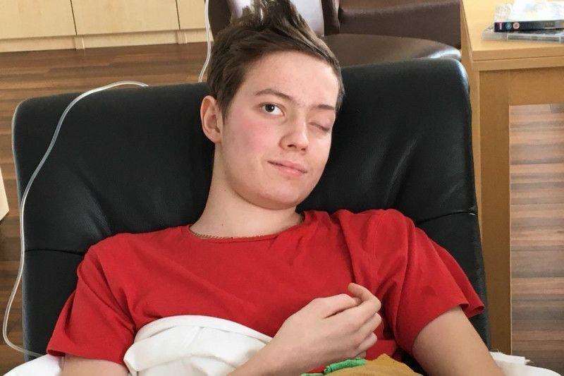 Jayden Powell bravely battled a brain tumour