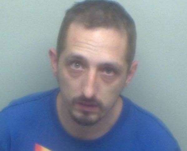 Nathan Odgers, 30, Southdown Avenue, Hastings was previously jailed for 10-and-a-half years