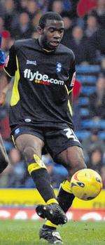 Fabrice Muamba when he was playing for Birmingham