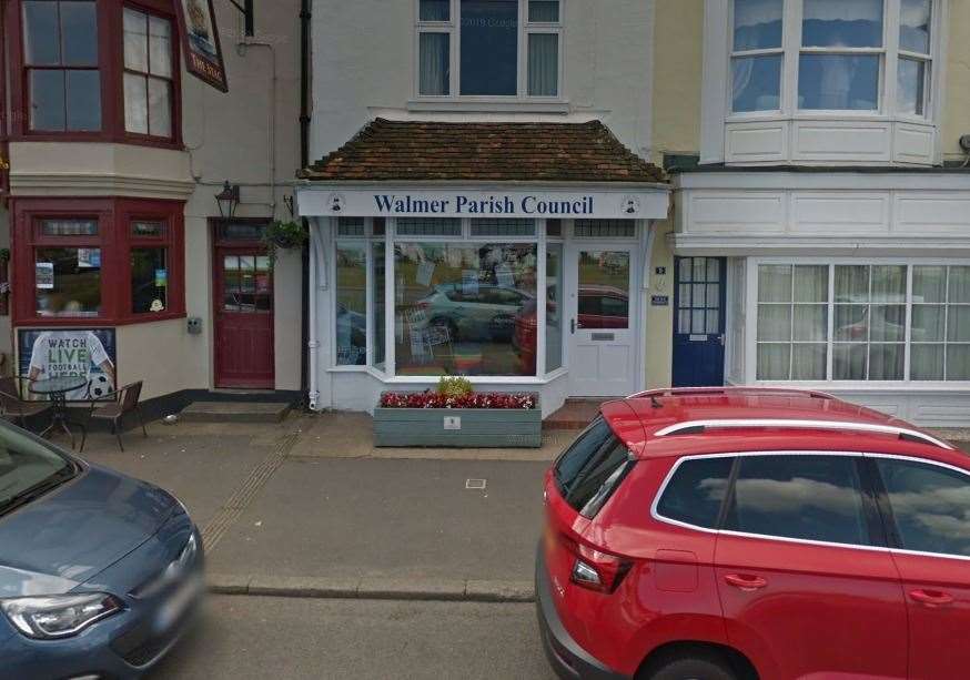 Walmer Parish Council wants to move from its current offices on The Strand, pictured, to 62 The Strand. Picture: Google Maps