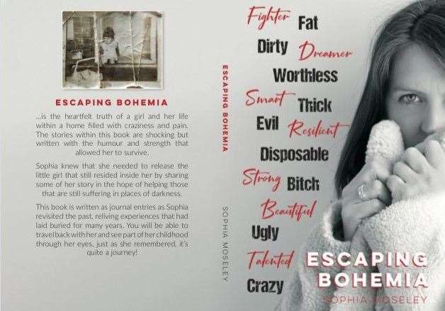 Sophia Moseley from Maidstone has written about her childhood experiences of neglect in a new book, Escaping Bohemia. Picture: Sophia Moseley (42547439)