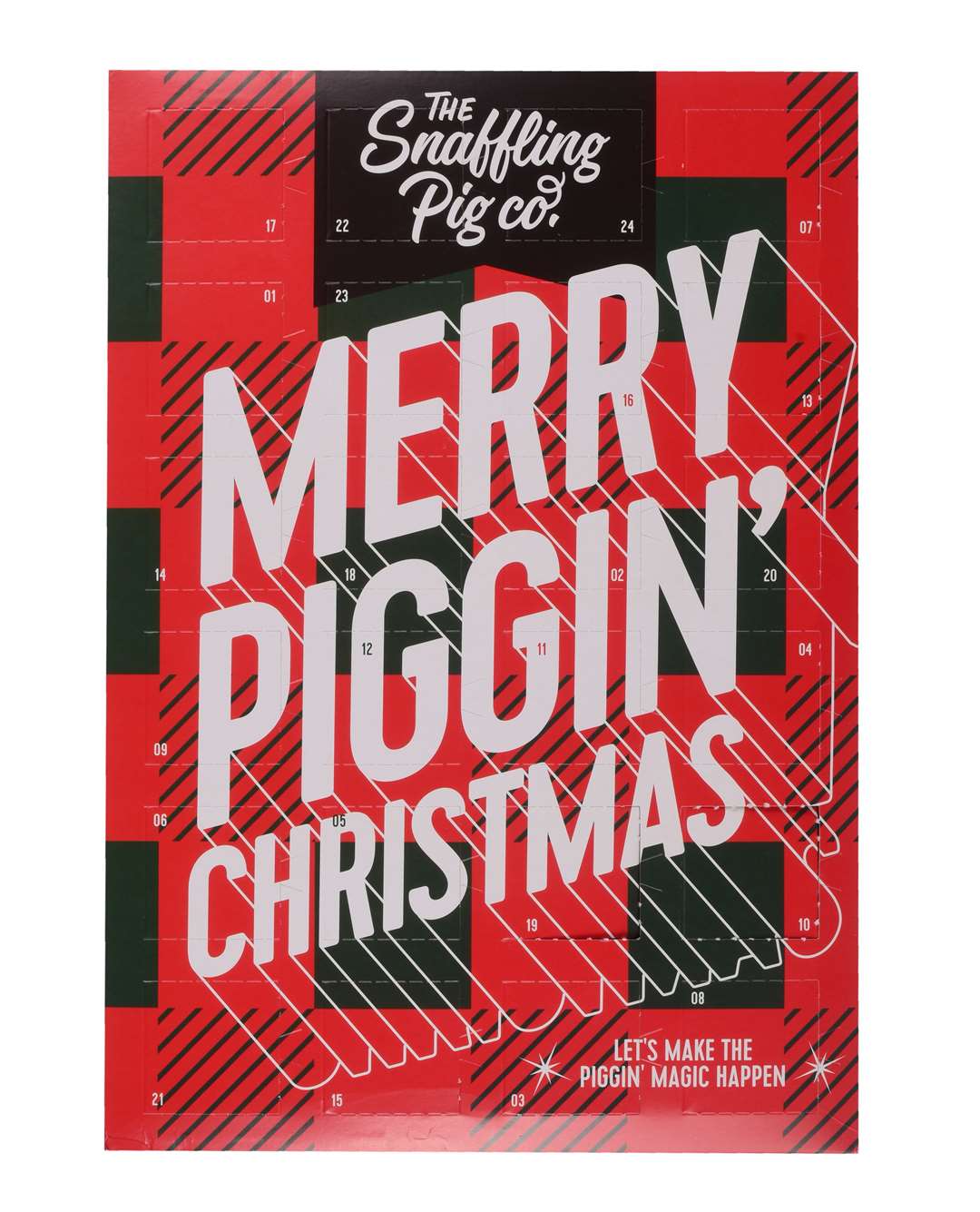 Snaffling Pig Pork Scratchings advent calendar, Debenhams, £15