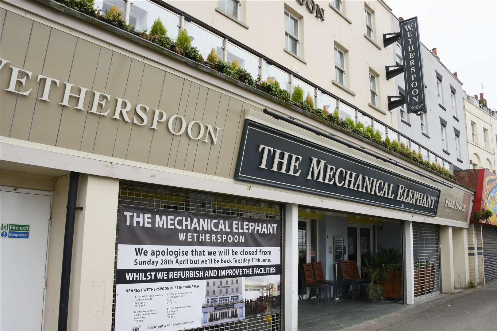Margate's Wetherspoons pub Mechanical Elephant has undergone a £500,000 makeover. Pictures: Paul Amos (11904243)