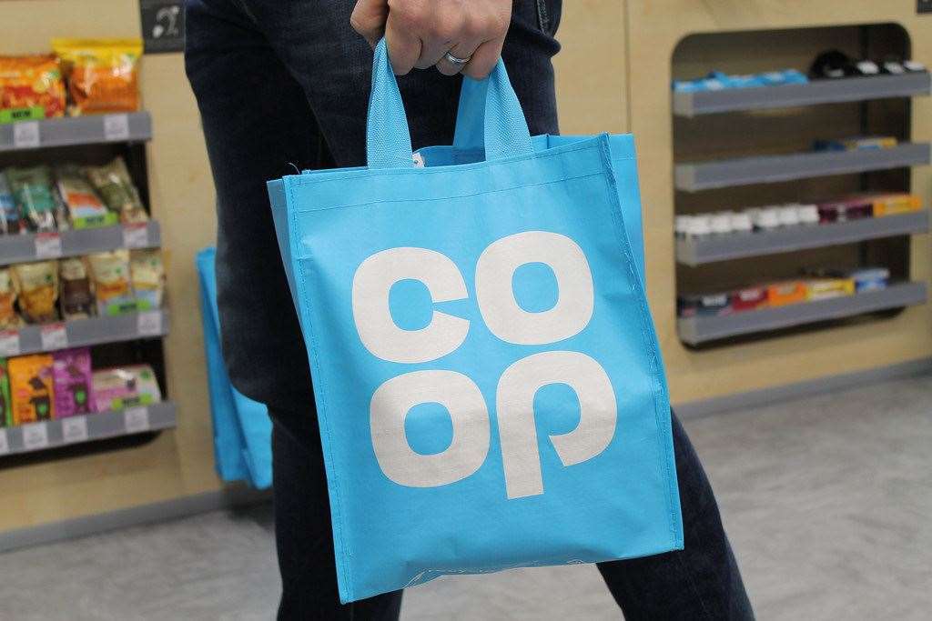 Co-op stores is encouraging people to make more use of their re-usable bags