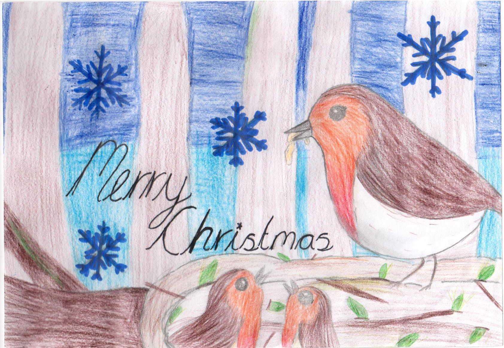 Valerie's winning Christmas card (6180924)