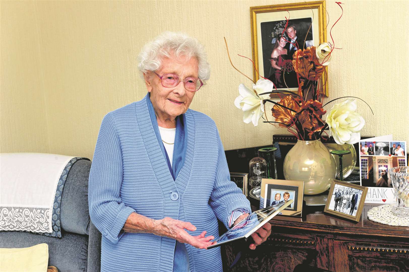 Vera Marks, 96, has fond memories of rollerskating around Gravesend Borough Market
