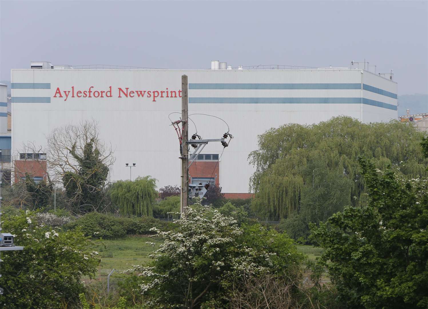 How the Aylesford Newsprint site used to look. Picture: Andy Jones
