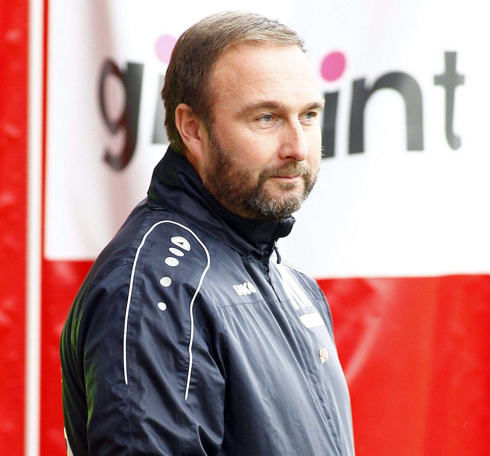 Ebbsfleet boss Kevin Watson is confident his side will soon be on the up Picture: Sean Aidan