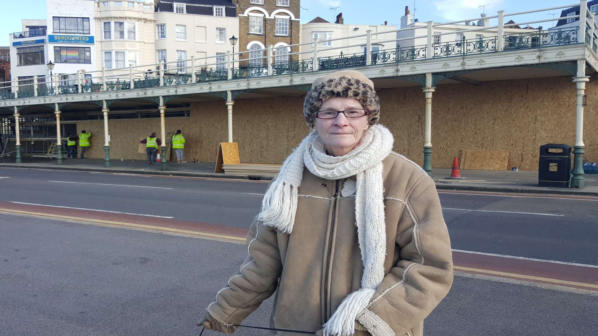 Marilyn Hunt, 63, says it is a great shame that it had to be boarded up
