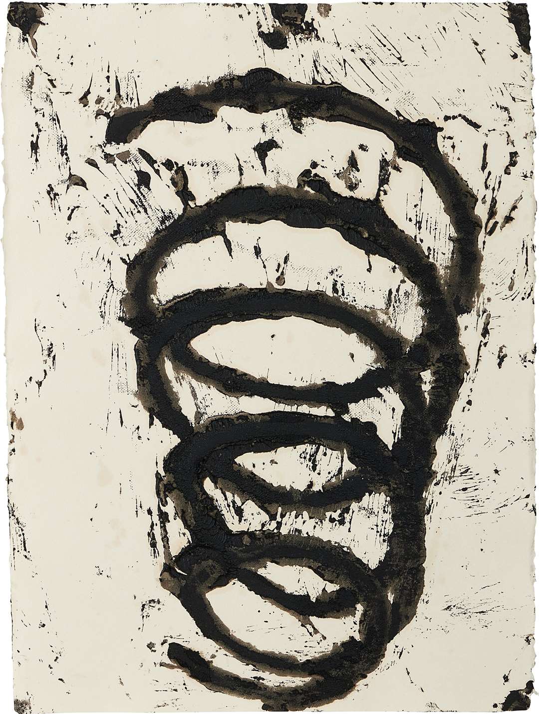 Richard Serra’s Rotation #9 which is estimated at between 200,000 to 300,000 dollars (£170,000 to 260,000) also features in the selection (Sotheby’s/PA)