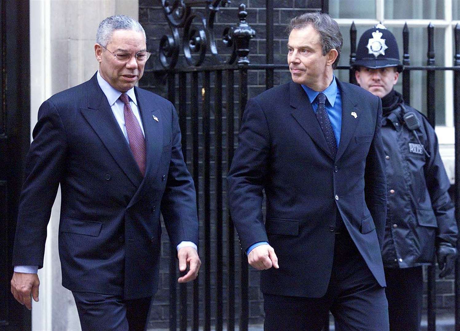 Tony Blair said Colin Powell had been a ‘towering figure’ in US military and political life (Sean Dempsey/PA)