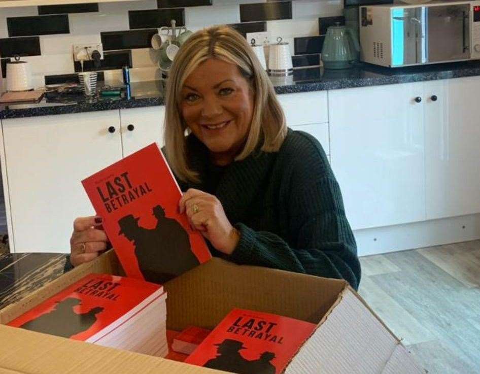 Ruth has just written her third book, called Last Betrayal. Picture: Ruth Lowry